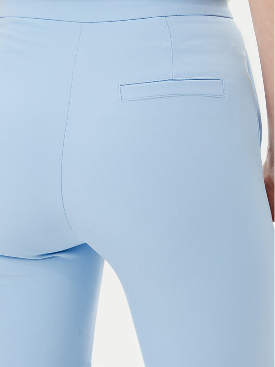 Maryley Maryley Текстилни панталони 25EB587/43MA Светлосиньо Regular Fit