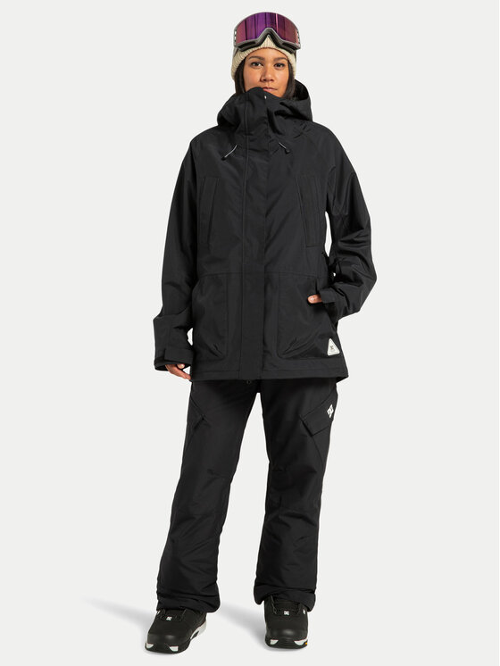 DC Shoes DC Shoes Snowboardové kalhoty Nonchalant ADJTP03023 Černá Regular Fit