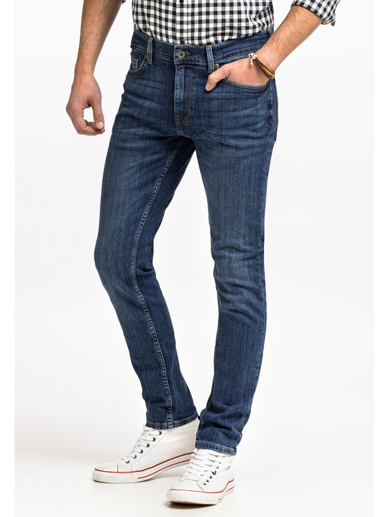 Mustang Mustang Jeansy Frisco skinny Niebieski Skinny Fit