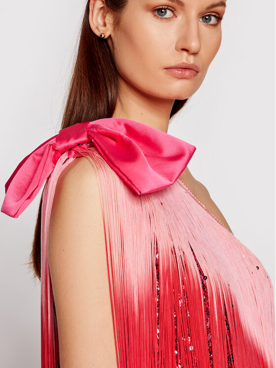 Abito da cocktail N_S00809 Rosa Regular Fit