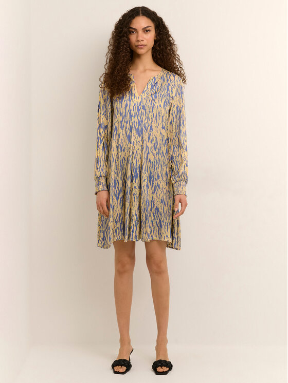 Karen by Simonsen Karen by Simonsen Poletna obleka Gazelle 10104190 Modra Feminine Fit