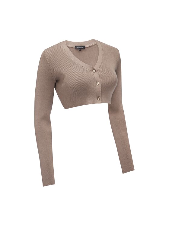 La Mania La Mania Top STORY TOP 720 Marrone Classic Fit