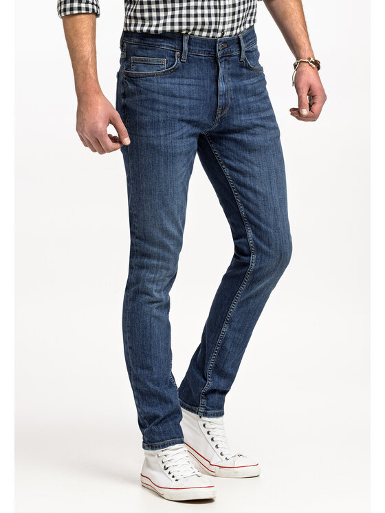 Mustang Mustang Jeansy Frisco skinny Niebieski Skinny Fit
