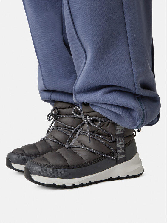 The North Face The North Face Śniegowce Thermoball Lace Up Wp NF0A5LWDCIH1 Szary