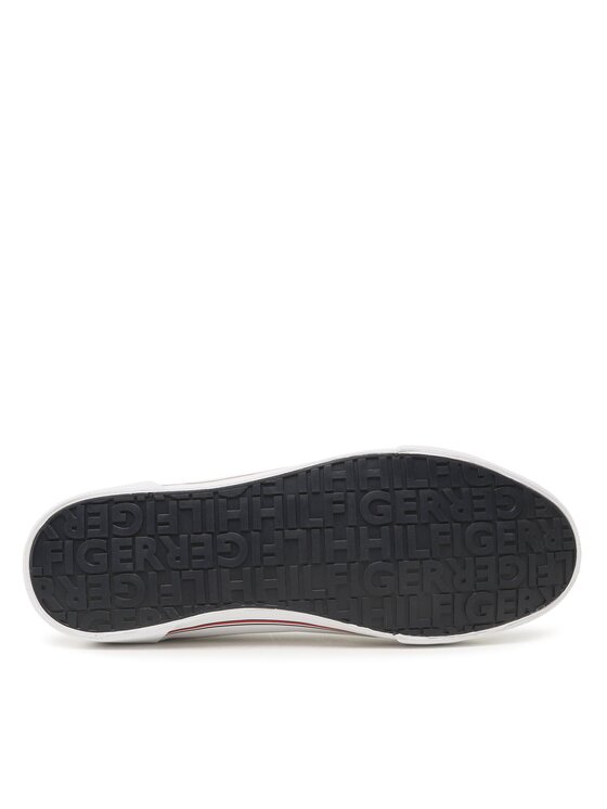 Tommy Hilfiger Tommy Hilfiger Tenisice Core Corporate Vulc Canvas FM0FM04560 Bijela