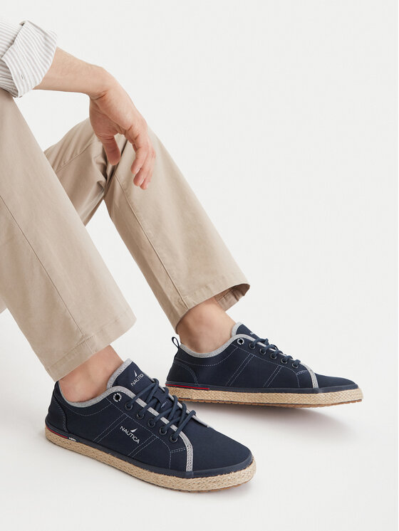 Nautica Nautica Espadryle CEO-LEADSMAN-01 Granatowy