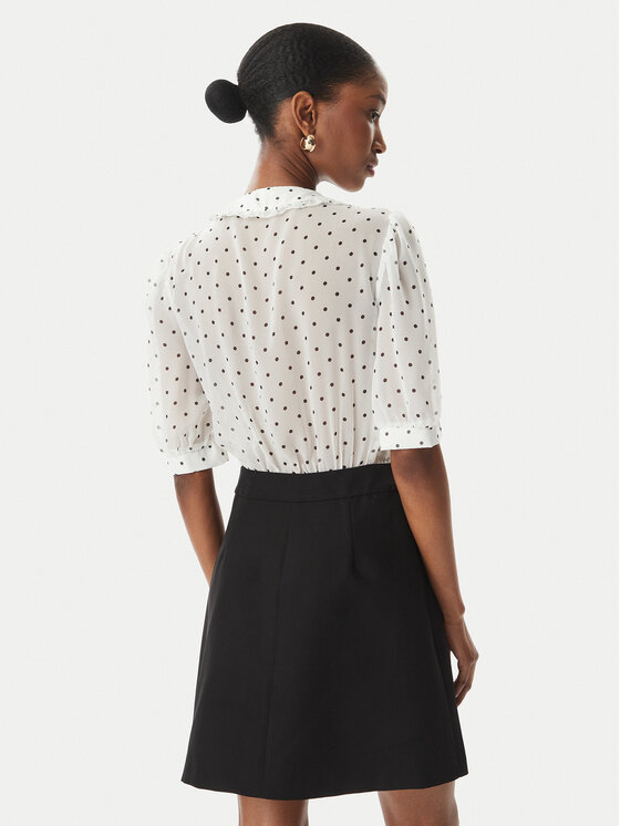 Artigli Artigli Cocktail obleka ACAB004725 Bela Regular Fit