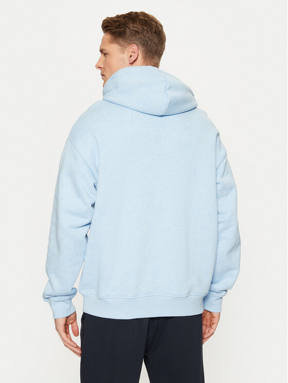 Lacoste Lacoste Μπλούζα SH3599 Γαλάζιο Relaxed Fit