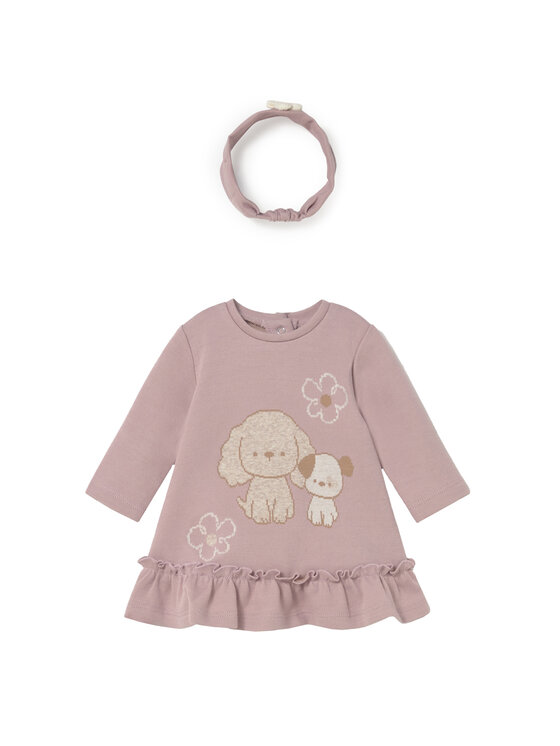 Mayoral Mayoral Повсякденна сукня 2809 Рожевий Regular Fit