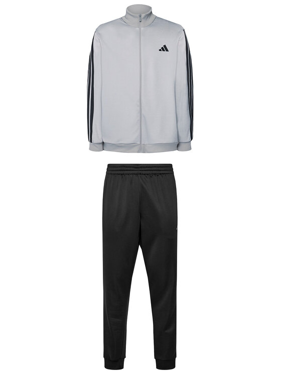 adidas adidas Jogginganzug Basic 3-Stripes JI8876 Grau Regular Fit