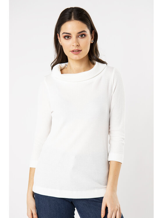 QUIOSQUE QUIOSQUE Halenka MELLOW BLOUSE Écru Regular Fit
