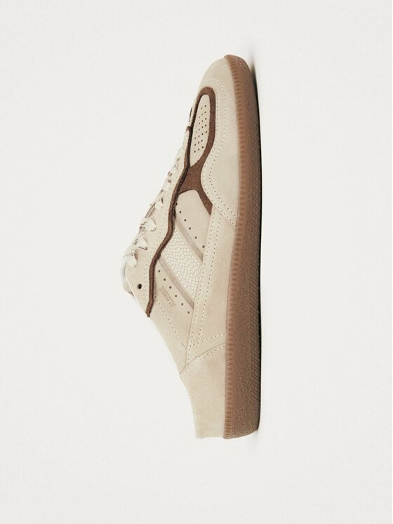 ALOHAS ALOHAS Sneakersy Tb.490 Mule Cream Leather Sneakers Beżowy
