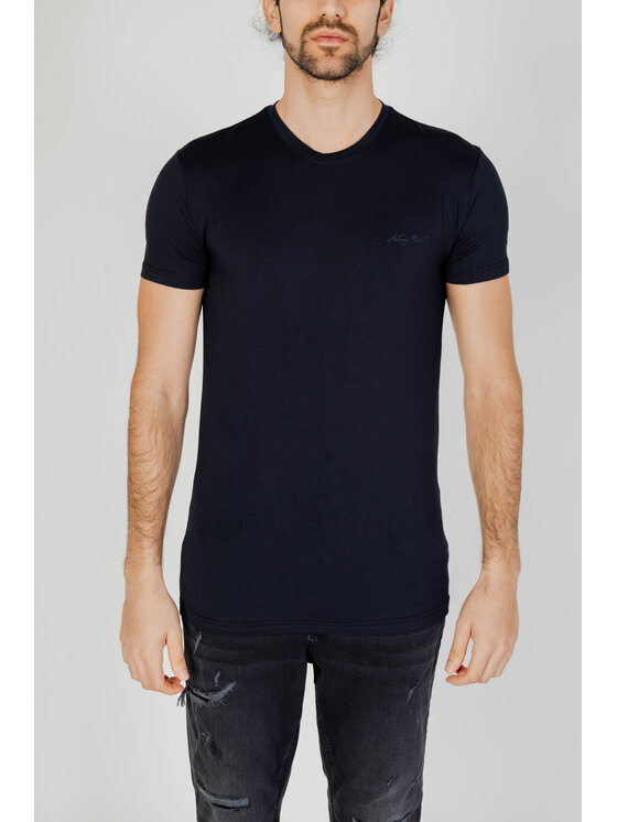 Antony Morato Antony Morato T-Shirt MMKS02324-FA120031 Μπλε Shirt Fit