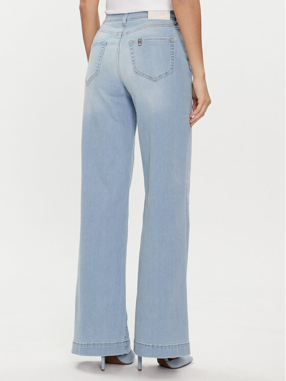 Liu Jo Liu Jo Traperice UA4068 DS800 Plava Flare Fit