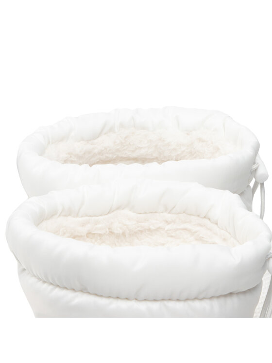 Crocs Crocs Gležnjače Classic Lined Neo Puff Boot 206630 Bijela