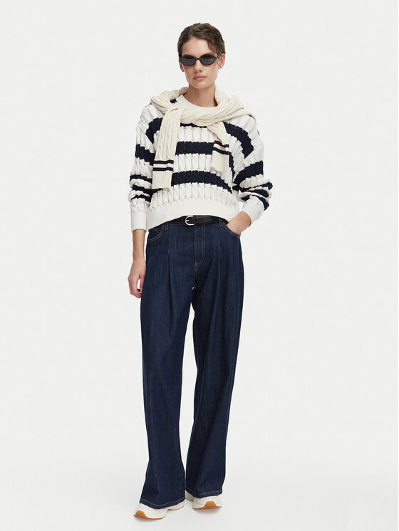 Tommy Jeans Tommy Jeans Megztinis DW0DW22926 Tamsiai mėlyna Loose Fit