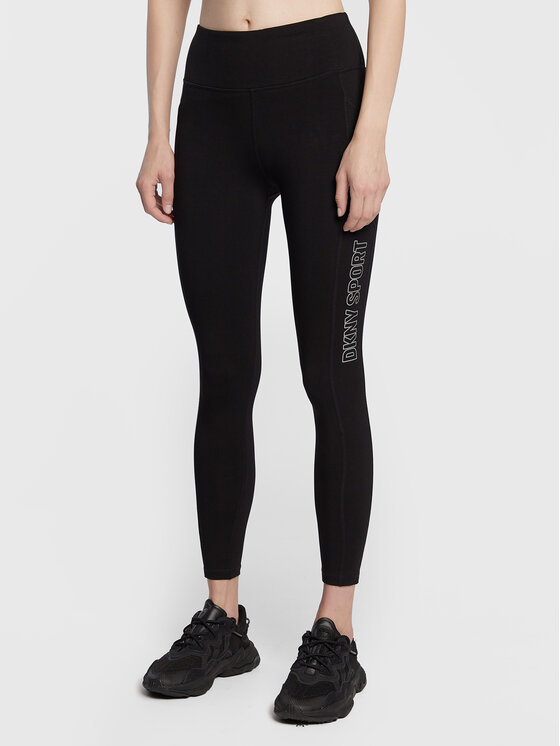 DKNY Sport DKNY Sport Legíny DP1P2864 Čierna Slim Fit