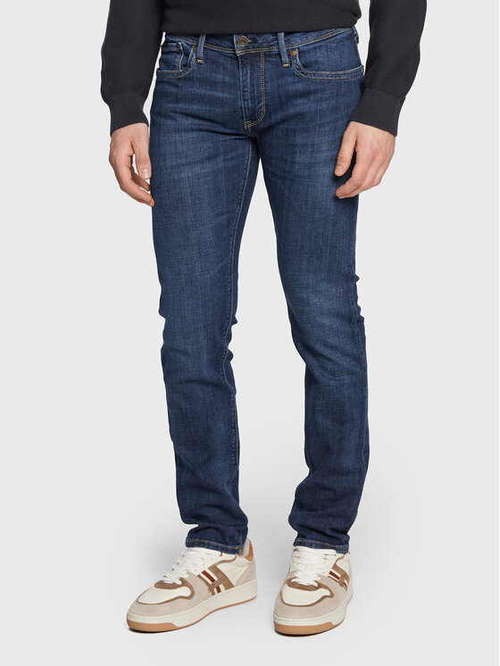 Pepe Jeans Jeans hlače Hatch PM206322 Mornarsko modra Slim Fit