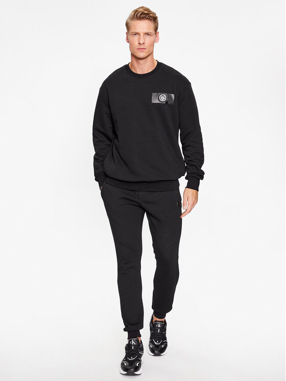 Plein Sport Plein Sport Felpa Sweatshirt Ls AACC MJO1103 STE003N Nero Regular Fit