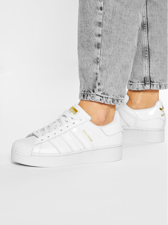 adidas Batai Superstar Bold W FV3334 Balta • Modivo.lt