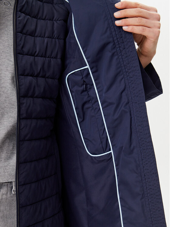 Olsen Olsen Übergangsjacke 15101403 Dunkelblau Regular Fit