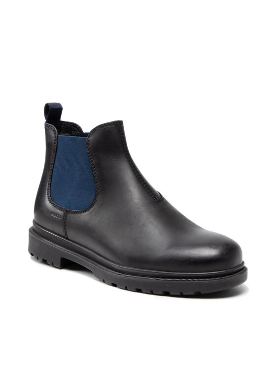 Geox Geox Kotníková obuv s elastickým prvkem U Andalo A U16DDA 00045 C4429 Černá