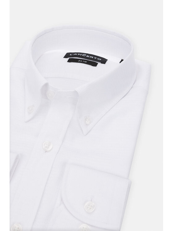 Lancerto Lancerto Koszula Bethy KO073222000019 Biały Slim Fit