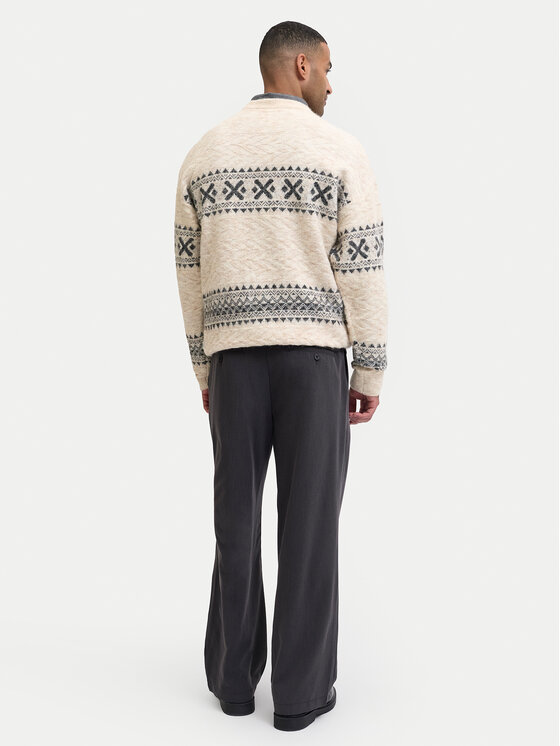 Jack & Jones Jack & Jones Sweater Blumax 12286244 Bézs Relaxed Fit