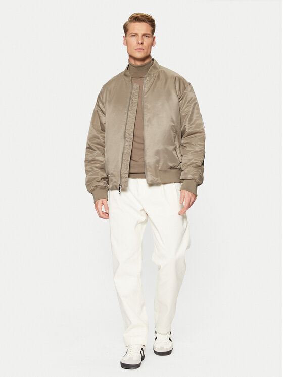 Calvin Klein Jeans Calvin Klein Jeans Bundy bomber 00040EM524 Hnedá Regular Fit