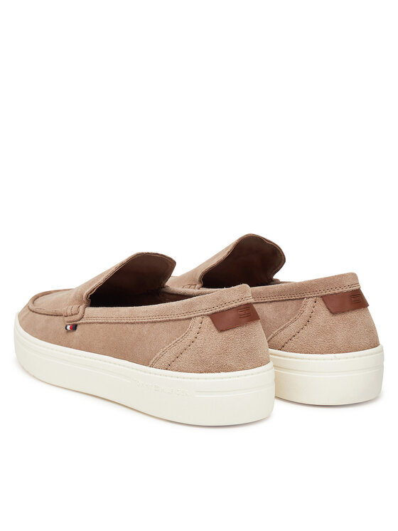 Tommy Hilfiger Tommy Hilfiger Scarpe basse Modern Light Hybrid Suede Loafer FM0FM05354 Marrone