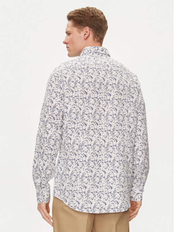 Tommy Hilfiger Tommy Hilfiger Cămașă MW0MW34631 Alb Slim Fit