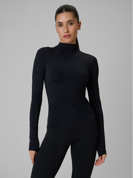 4F 4F Koszulka techniczna ATHLETIC ALLURE Czarny Slim Fit