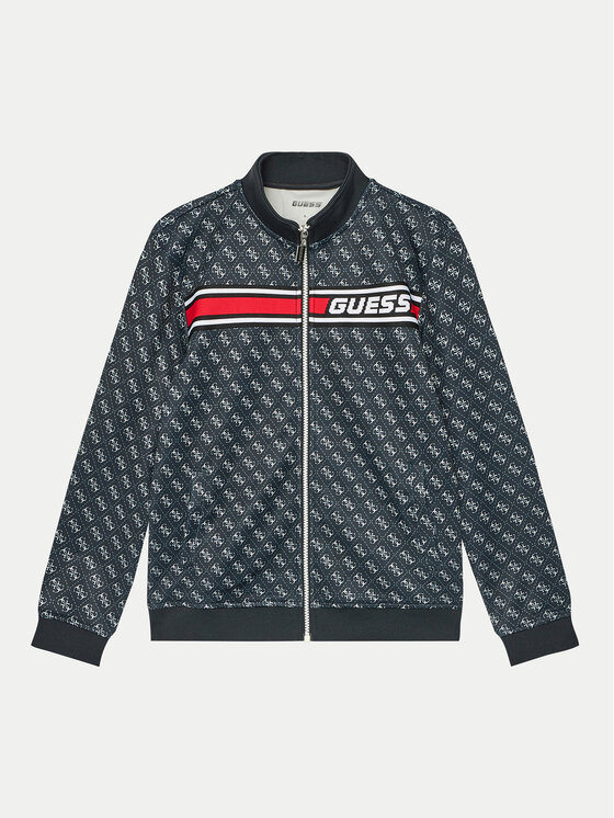 Guess Guess Μπλούζα L4YQ24 FL04Q Μαύρο Regular Fit