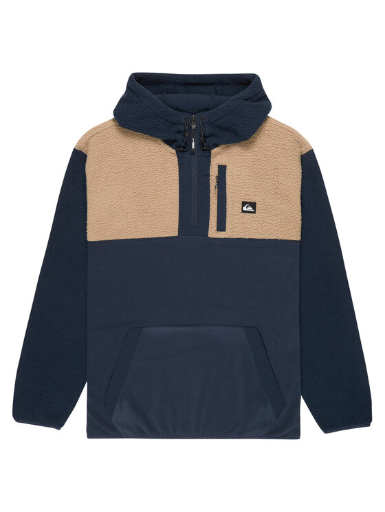 Quiksilver Quiksilver Fliso džemperis Ocean View Mix Up EQYPF03073 Tamsiai mėlyna Comfort Fit