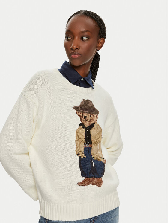 Polo Ralph Lauren Polo Ralph Lauren Пуловер 211941562001 Бежов Relaxed Fit