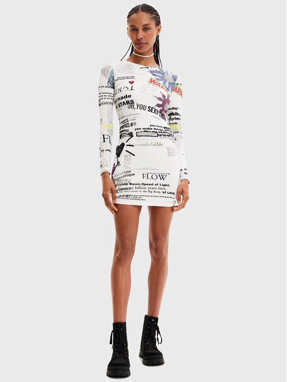 Vestito da giorno Wapas 22WWVK56 Multicolore Slim