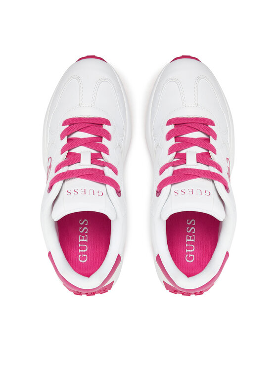 Guess Guess Sneakersy FLPLUC ELE12 Bílá