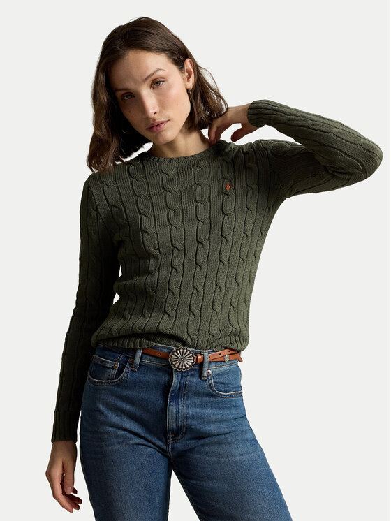 Polo Ralph Lauren Pulover 211971869510 Verde Regular Fit