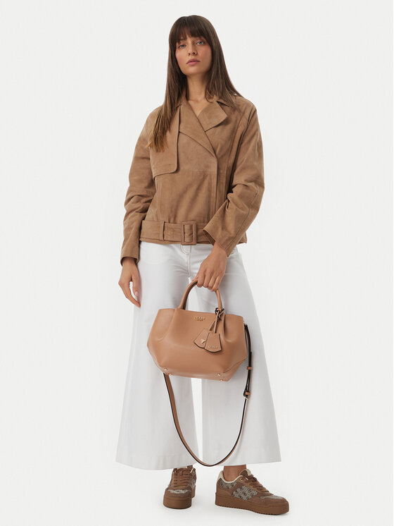 Guess Ročna torba Amorette HWBG78 98060 Temno bež