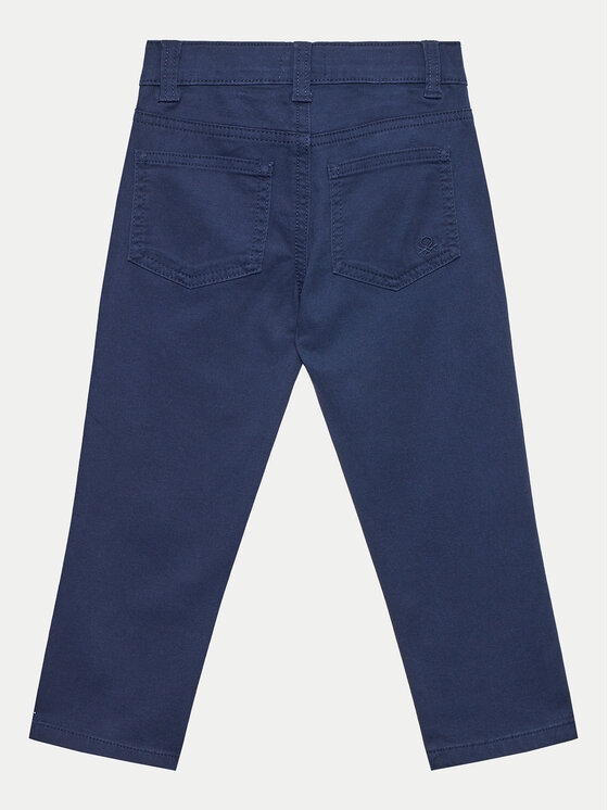 United Colors Of Benetton United Colors Of Benetton Stoffhose 4HM6GE009 Dunkelblau Regular Fit