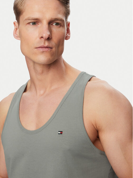 Tommy Hilfiger Tommy Hilfiger Комплект потници без ръкави UM0UM03867 Цветен Slim Fit