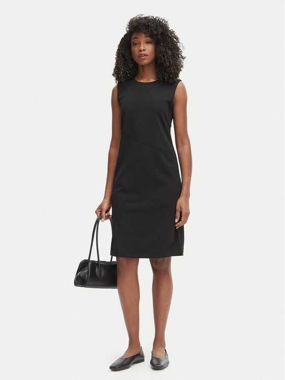 Calvin Klein Calvin Klein Kleid für den Alltag LV044F215G Schwarz Regular Fit