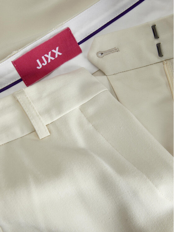 JJXX JJXX Auduma šorti Mary 12213192 Écru Regular Fit
