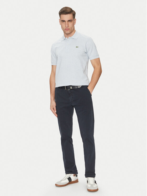 Lacoste Lacoste Polo L1264 Svijetloplava Classic Fit