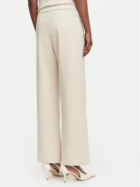 Calvin Klein Calvin Klein Spodnie materiałowe LV044G210G Beżowy Relaxed Fit