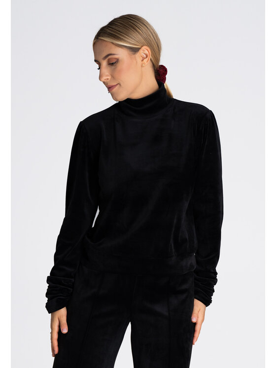 FIGL FIGL Mikina M967 Černá Regular Fit