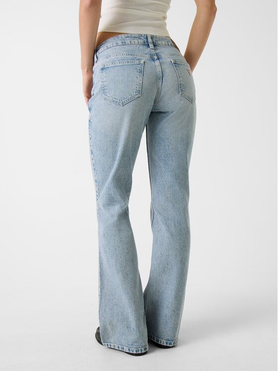 Guess Jeans Guess Jeans Jeansy 180319 Niebieski Flared Fit