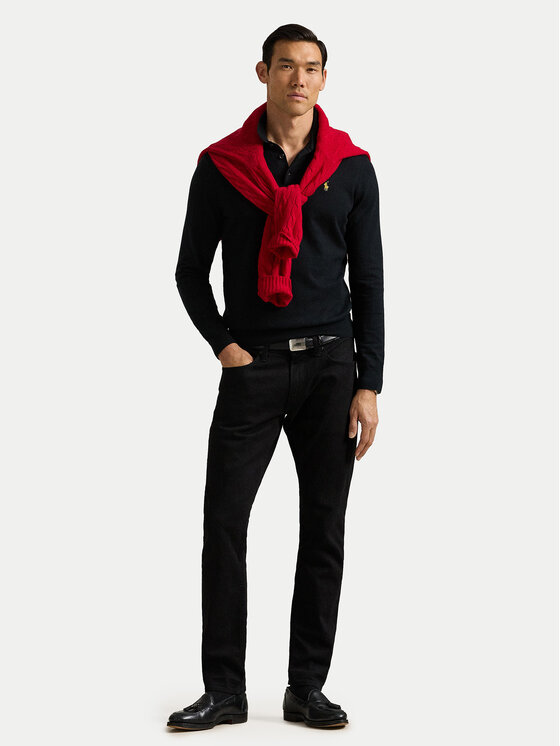 Polo Ralph Lauren Polo Ralph Lauren Pólóing 710961338001 Fekete Regular Fit