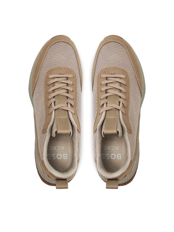 BOSS Boss Sneakersy Ttnm Evo Runn Acbc 50517897 Beżowy