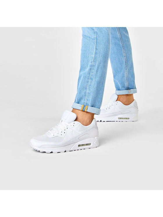 Nike Nike Сникърси Air Max 90 CN8490 100 Бял